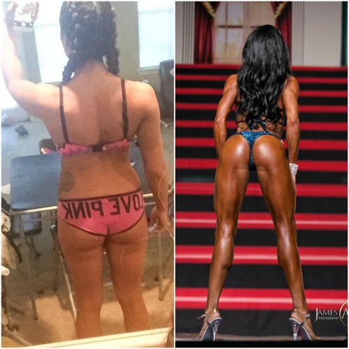 Client Transformation Melanie Barrera Next Level Bikini Prep